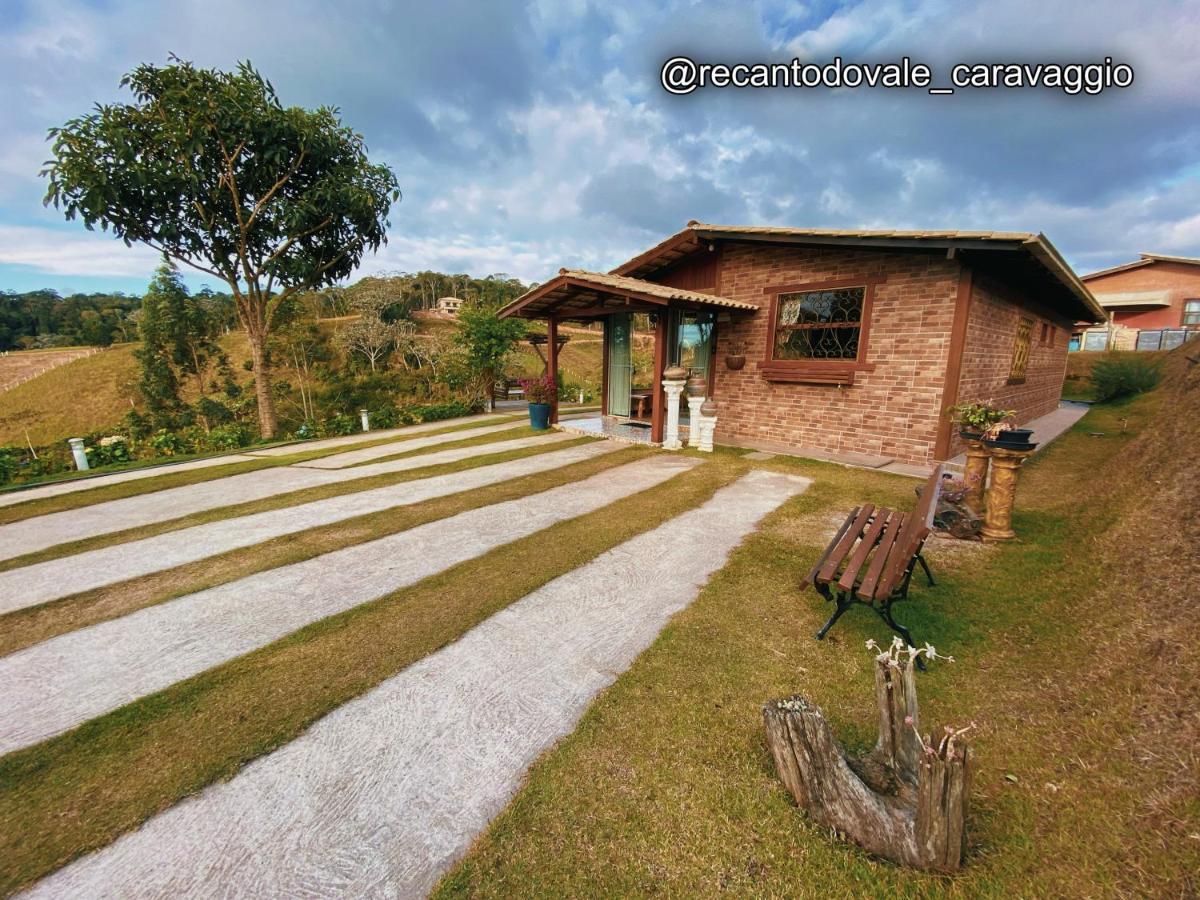Casa De Campo No Caravaggio Ao Lado Da Cervejaria Tres Santas Santa Teresa  Exterior photo